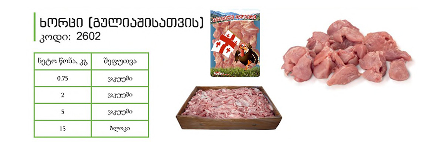 Turkey Meat Products